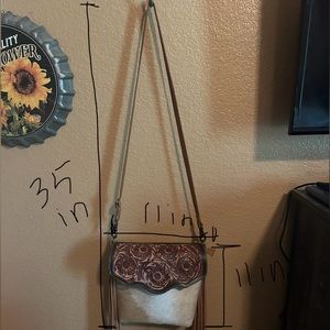 Myra bag cowhide cross body purse